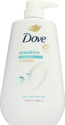ANY Dove body wash pumps