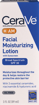 ANY CeraVe facial, sun, acne care or hand & body lotion
