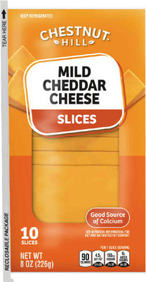 Chestnut Hill Swiss or Cheddar Cheese Slices