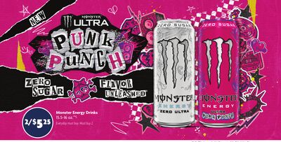 Monster Energy Drinks