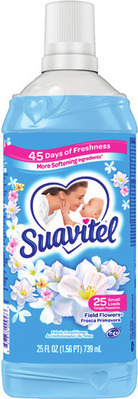 Suavitel Liquid Fabric Softener 25 oz. or Dryer Sheets 70 ct.