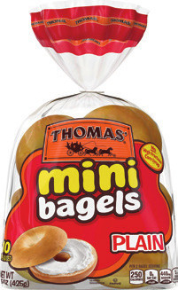 Thomas' Bagel Thins Or Mini Bagels