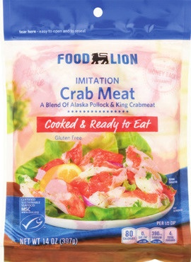 Food Lion Imitation Crab Meat