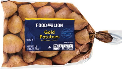 Food Lion Gold Potatoes