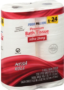 Food Lion Bath Tissue