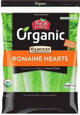 Fresh Express Organic Romaine Hearts