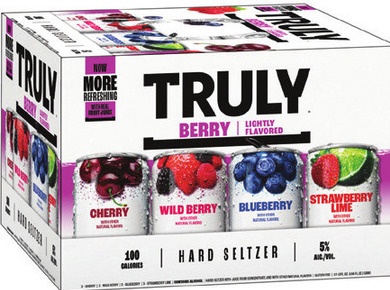 TRULY, TOPO CHICO OR ULTRA SELTZER