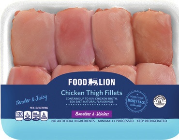 Hand Trimmed Boneless Chicken Thighs