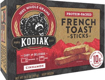 Kodiak French Toast Sticks or Frozen Waffles