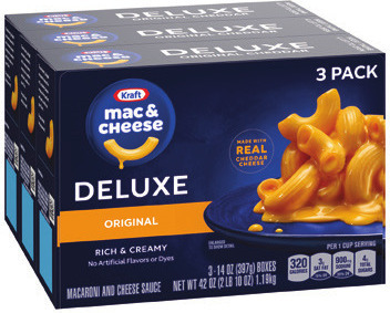 Kraft Mac & Cheese or Velveeta Dinner