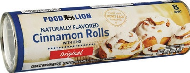 Food Lion Crescent or Cinnamon Rolls