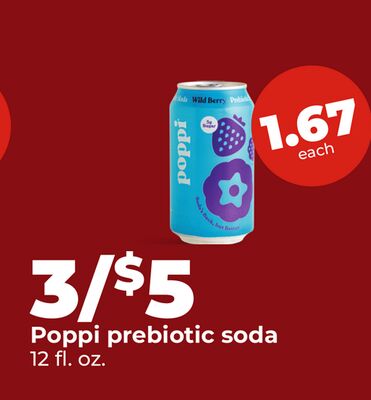 Poppi prebiotic soda