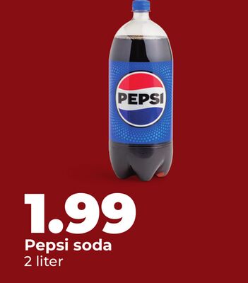Pepsi soda