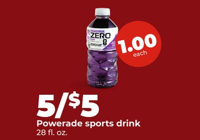 Powerade sports drink
