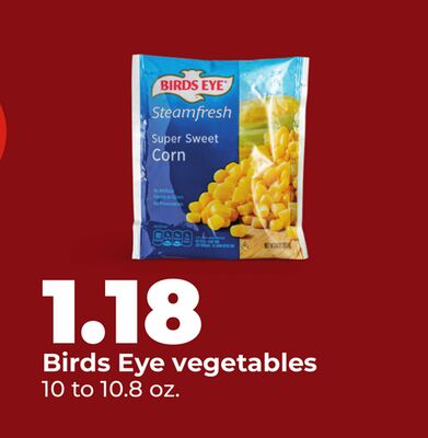Birds Eye vegetables