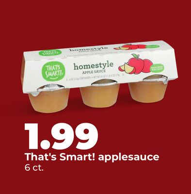 That's Smart! applesauce