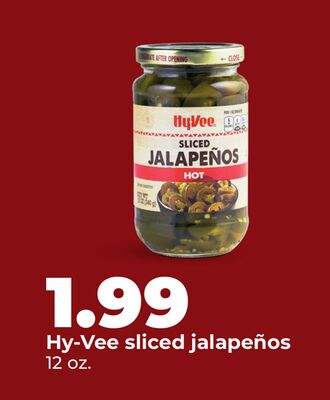 Hy-Vee sliced jalapeños
