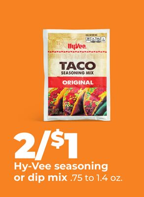 Hy-Vee seasoning or dip mix