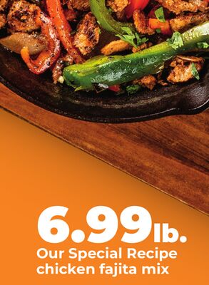 Our Special Recipe chicken fajita mix