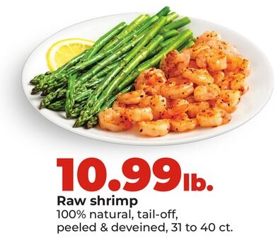 Raw shrimp