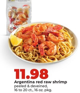 Argentina red raw shrimp