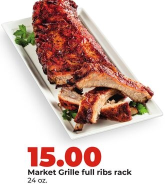 Market Grille full ribs rack