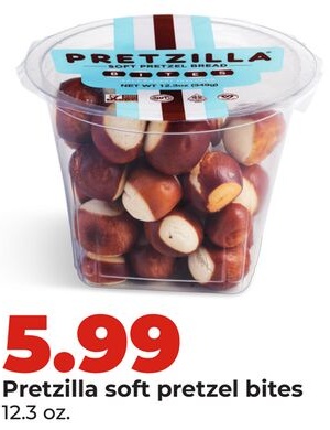 Pretzilla soft pretzel bites