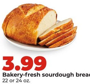 Bakery-fresh sourdough bread