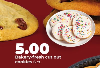 Bakery-fresh cut out cookies