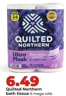 Quilted Northern bath tissue