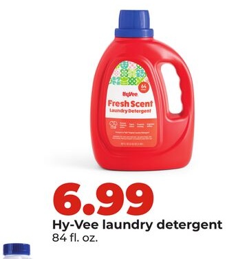 Hy-Vee laundry detergent