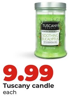 Tuscany candle