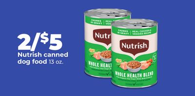 Nutrish canned dog food