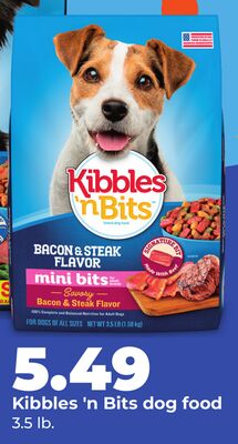 Kibbles'n Bits dog food