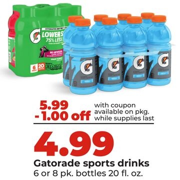 Gatorade sports drinks
