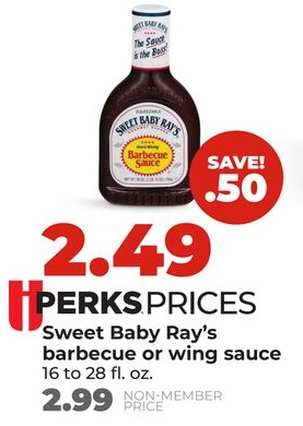 Sweet Baby Ray's barbecue or wing sauce
