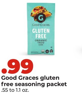 Good Graces gluten free seasoning packet