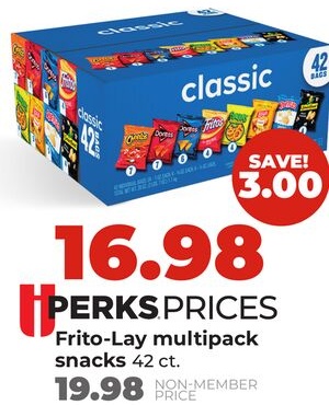 Frito-Lay multipack snacks