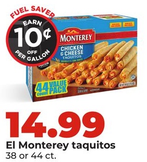 El Monterey taquitos