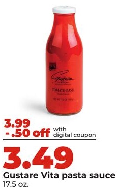 Gustare Vita pasta sauce