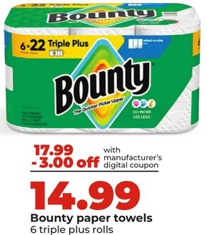 Bounty paper towels