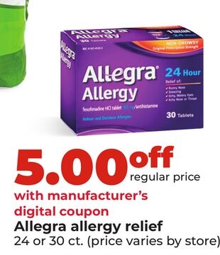 Allegra allergy relief