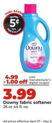 Downy fabric softener