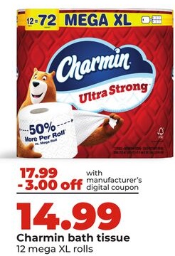 Charmin bath tissue