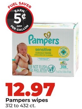 Pampers wipes