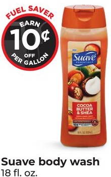 Suave body wash