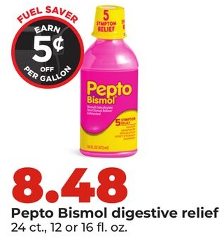 Pepto Bismol digestive relief