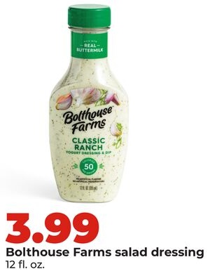 Bolthouse Farms salad dressing
