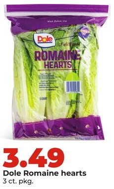 Dole Romaine hearts