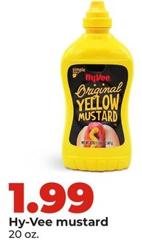 Hy-Vee mustard